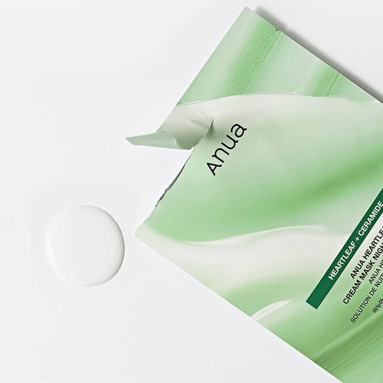 Anua Hearthleaf Cream Sheet Mask Night Solution 25ml