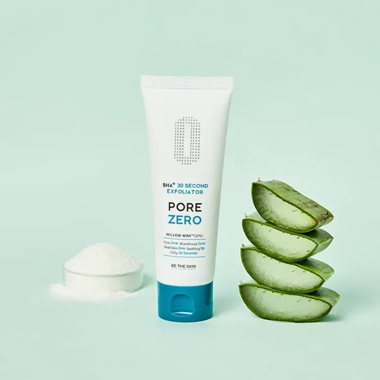 Be The Skin Bha+ Pore Zero 30 Second Exfoliator 100g