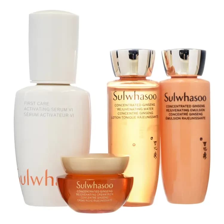 Sulwhasoo Ginseng Daily Rejuvenating Kit 4pcs