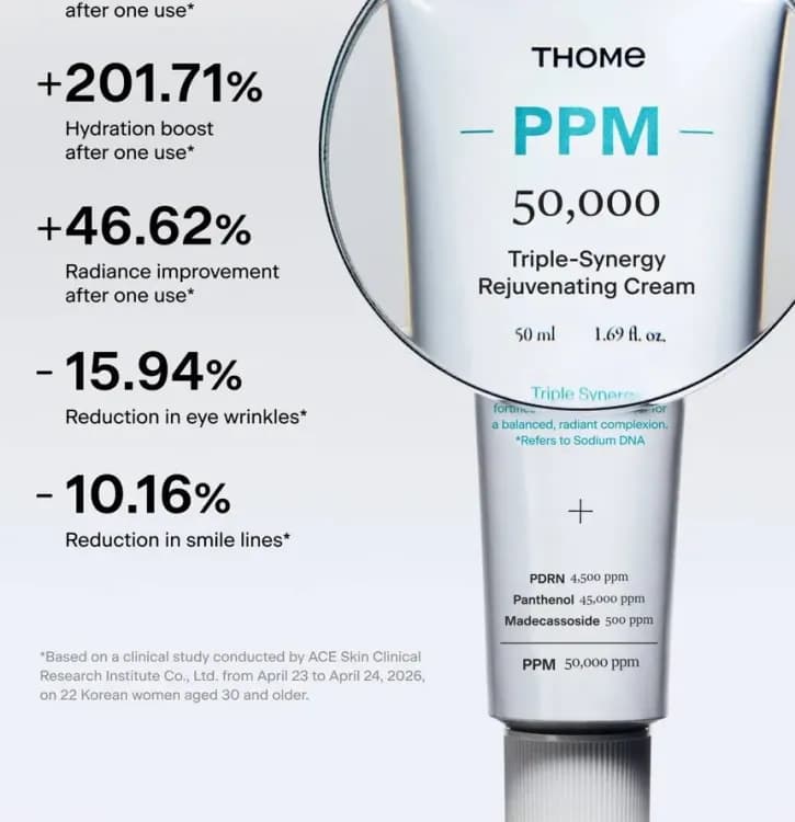 Thome Ppm Triple Synergy Rejuvenating Cream 50,000