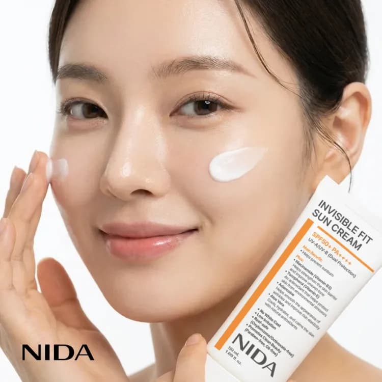 Nida Invisible Fit Sun Cream 50ml