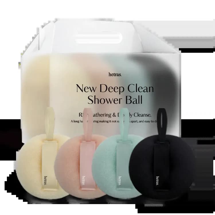 Hetras New Deep Clean Shower Ball