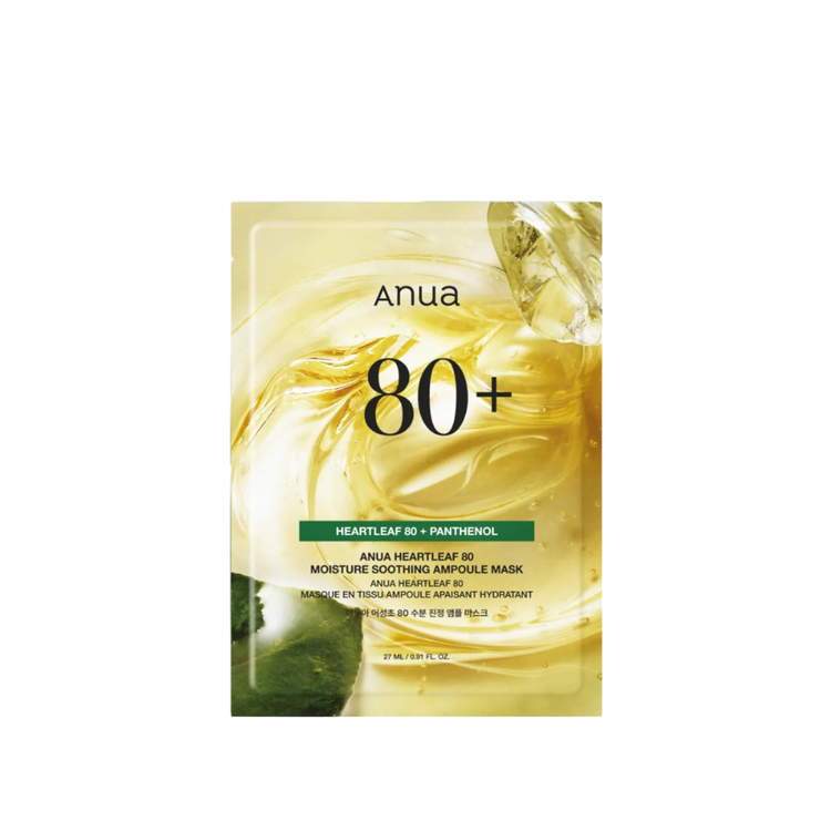 Anua Hearthleaf 80 Moisture Soothing Ampoule Mask 27ml