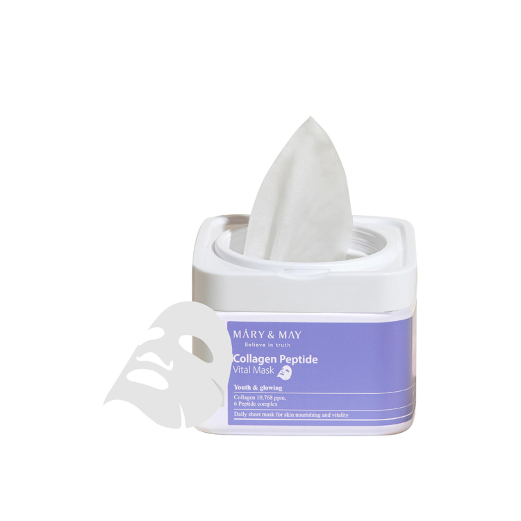 Mary&may Collagen Peptide Vital Mask