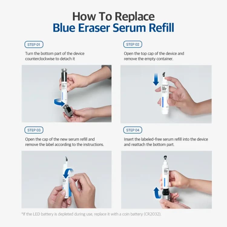Cellology Blue Eraser Serum Refill 15ml