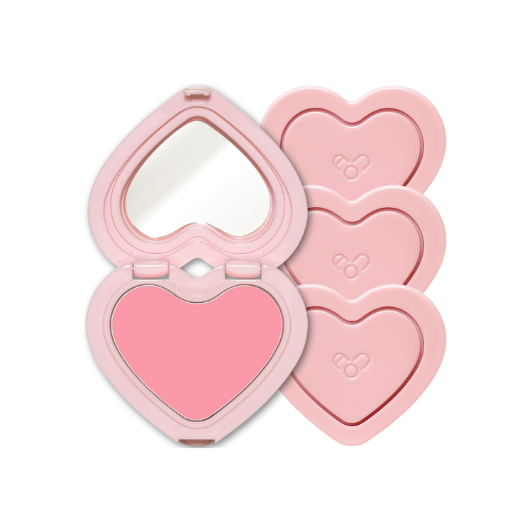 Aou Soft Cream Blush 01 Hearty Cheeks