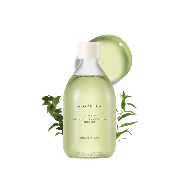 Aromatica Awakening Body Oil Peppermint & Eucalyptus 100ml
