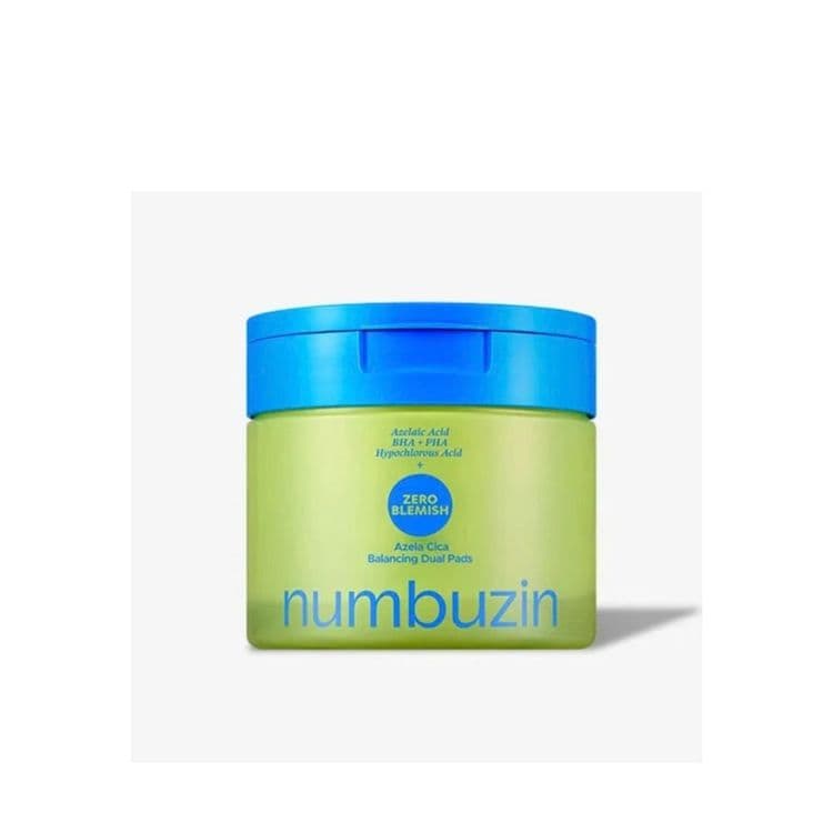 Numbuzin Zero Blemish Azela Cica Balancing Dual Pads