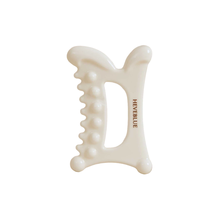 Heveblue Natural White Clay Relaxing Homecare Gua Sha