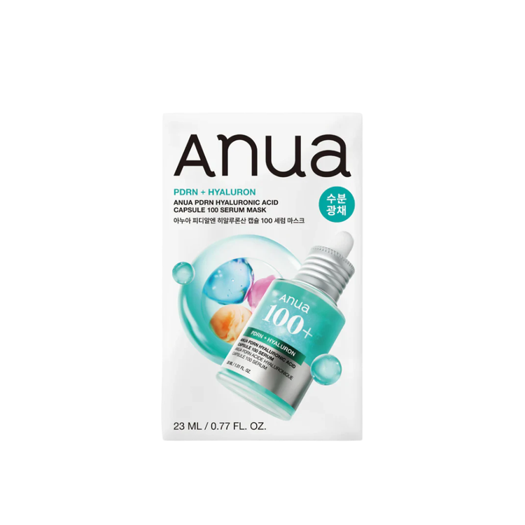 Anua Pdrn Hyaluronic Capsule 100 Serum Mask 23ml
