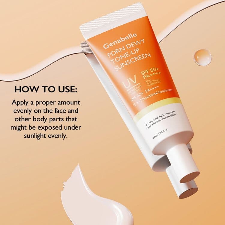 Ganabelle Pdrn Dewy Tone-up Screen 40ml