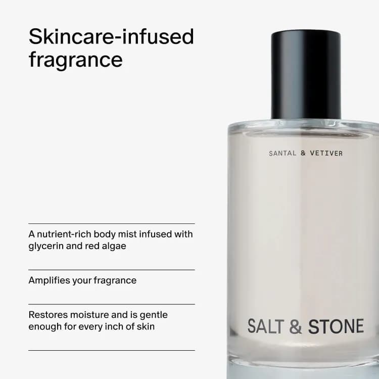 Salt & Stone Body Mist Santal & Vetiver 100ml