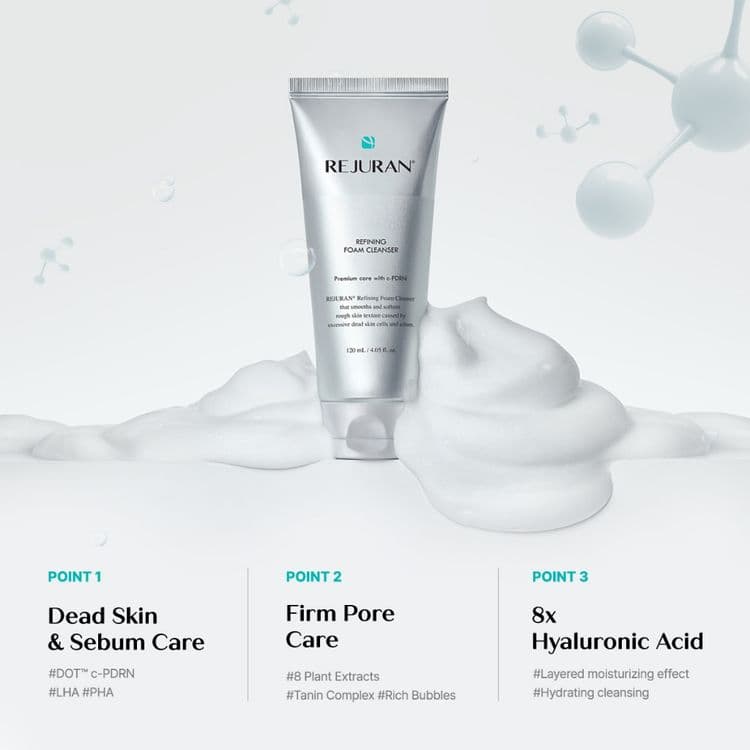 Rejuran Refining Foam Cleanser 120ml