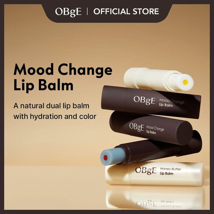Obge Mood Change Lip Balm #warm Orange