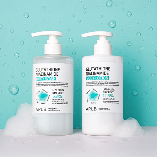Aplb Glutathione Niacinamidebody Wash 300ml & Body Lotion 300ml