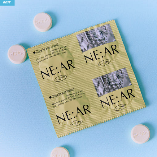 Near V-line Chews Pineapple Flavor