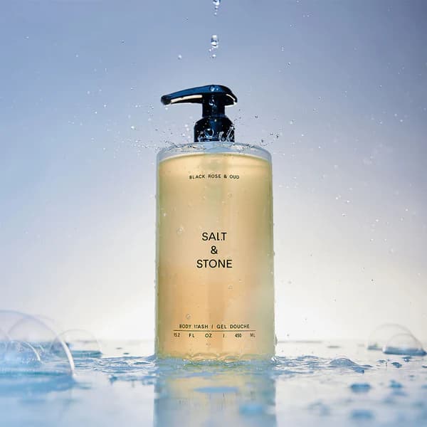 Salt & Stone Body Wash (Black Rose & Oud)