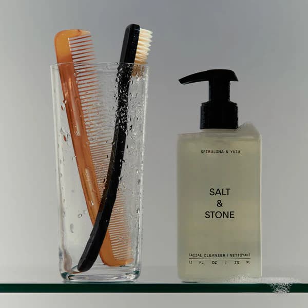 Salt & Stone Spirulina & Yuzu Facial Cleanser