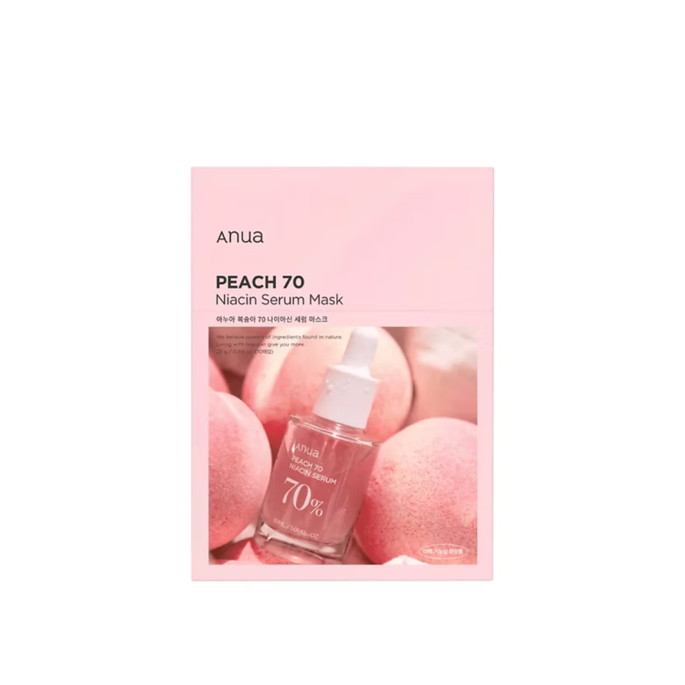 Anua Hearthleaf Peach 70 Niacin Serum Mask 25ml