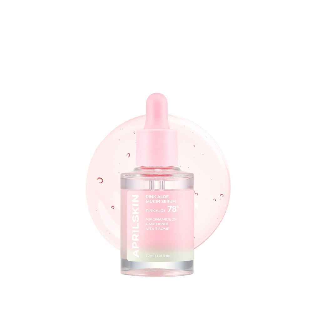 April Skin Pink Aloe Mucin Serum 30ml