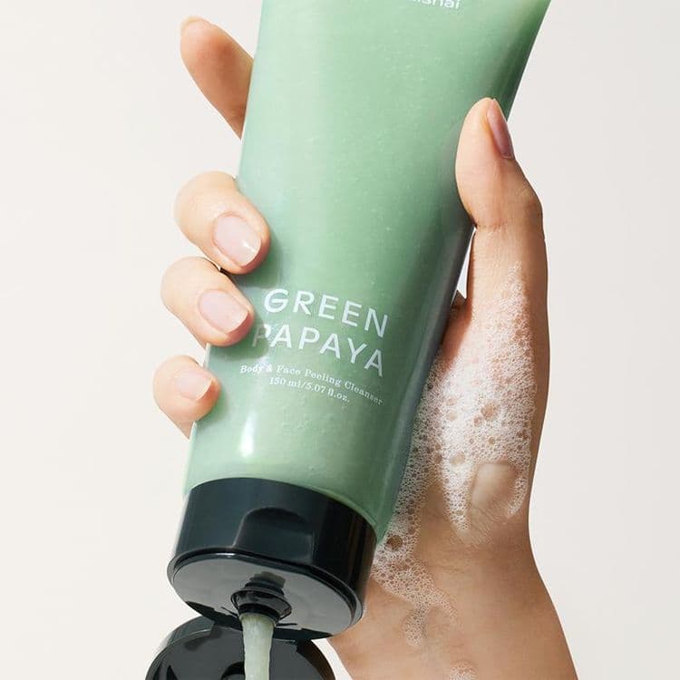Shaishaishai Green Papaya Body&face Peeling Cleanser 150ml