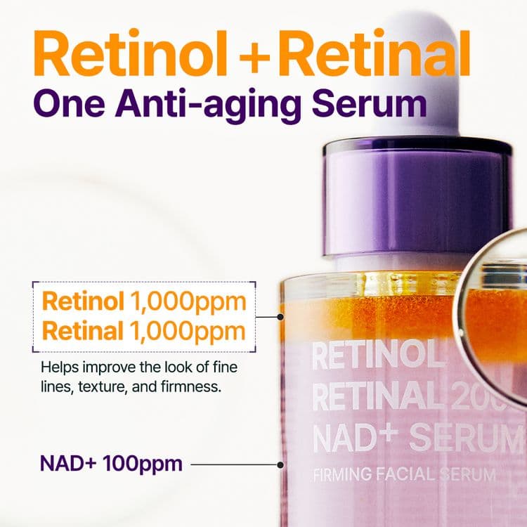 Purito Seoul Retinol Retinal 2000 Nad+ Serum 30ml