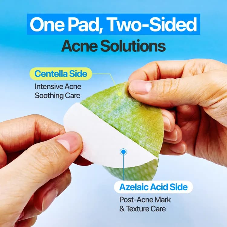 Numbuzin Zero Blemish Azela Cica Balancing Dual Pads