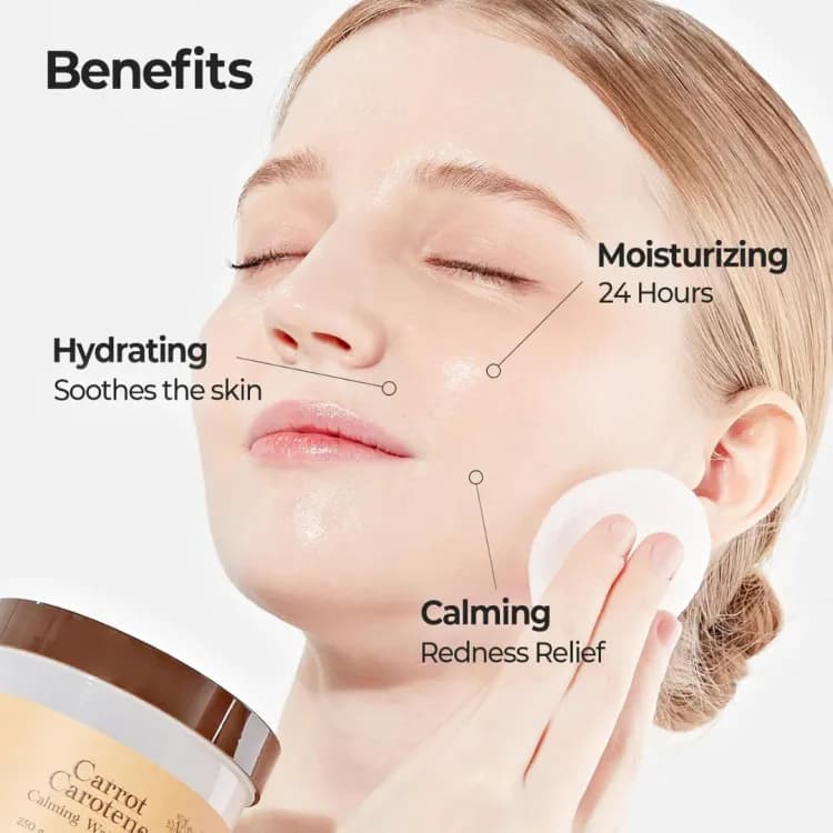 Skinfood Carrot Carotene Calming Water Pad 60ea