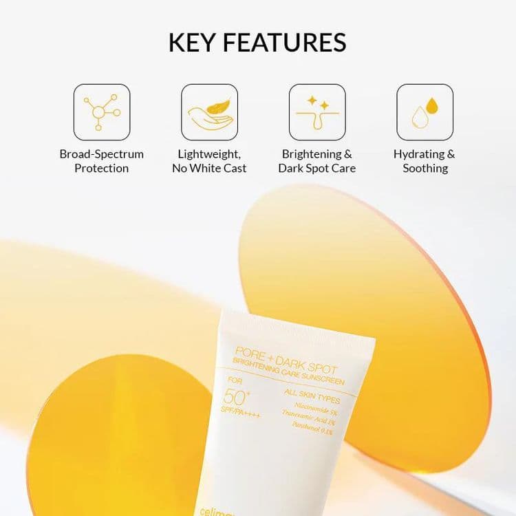 Celimax Pore+dark Spot Brightening Care Sunscreen 50ml