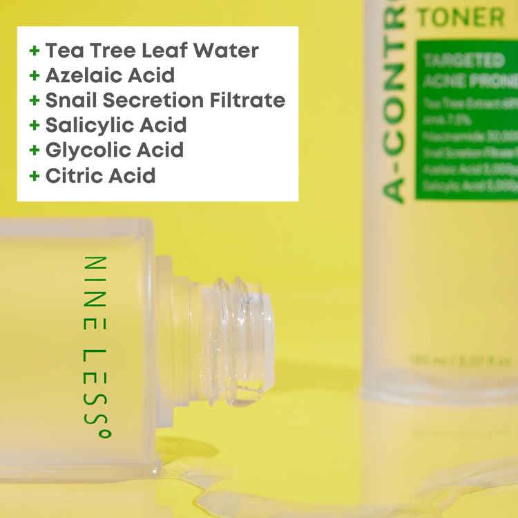 Nine Less A-control Azelaic Acid Toner Mini 30ml