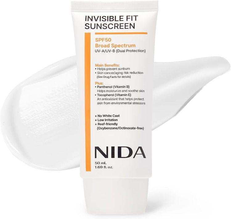 Nida Invisible Fit Sun Cream 50ml