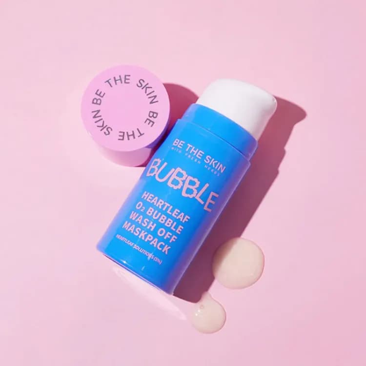 Be The Skin Heartleaf 02 Bubble Wash Off Mask Pack