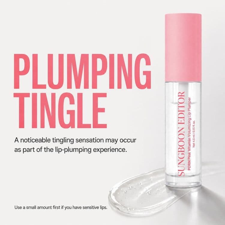 Sungboon Editor Pdrn Pink Vitamin Volumizing Lip Plumper