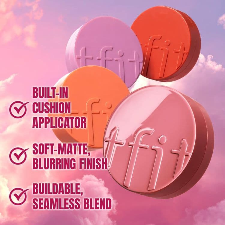 Tfit_fluffy Velvet Cushion Blush