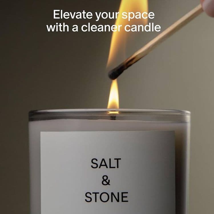 Salt & Stone Candles (santal & Vetiver)