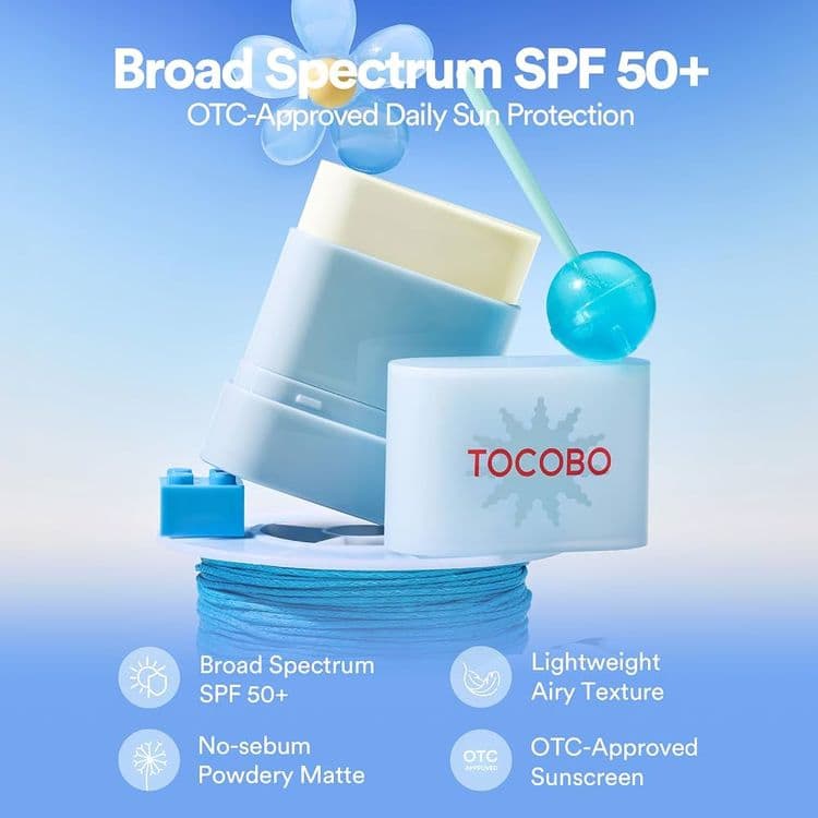 Tocobo Mini Cotton Soft Sun Stick + Keyring