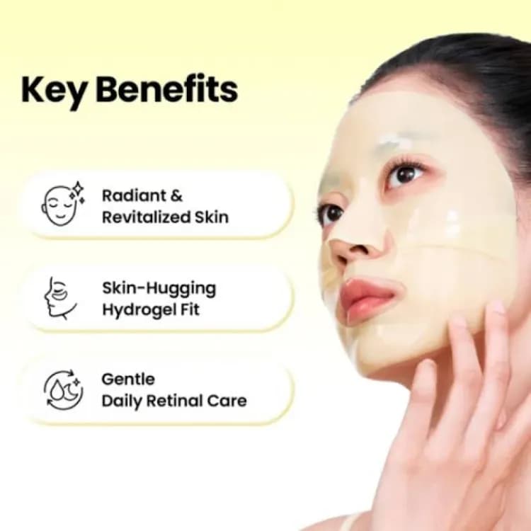 K-secret Seoul 1988 Hydrogel Mask : Retinal Liposome + Lotus Flower