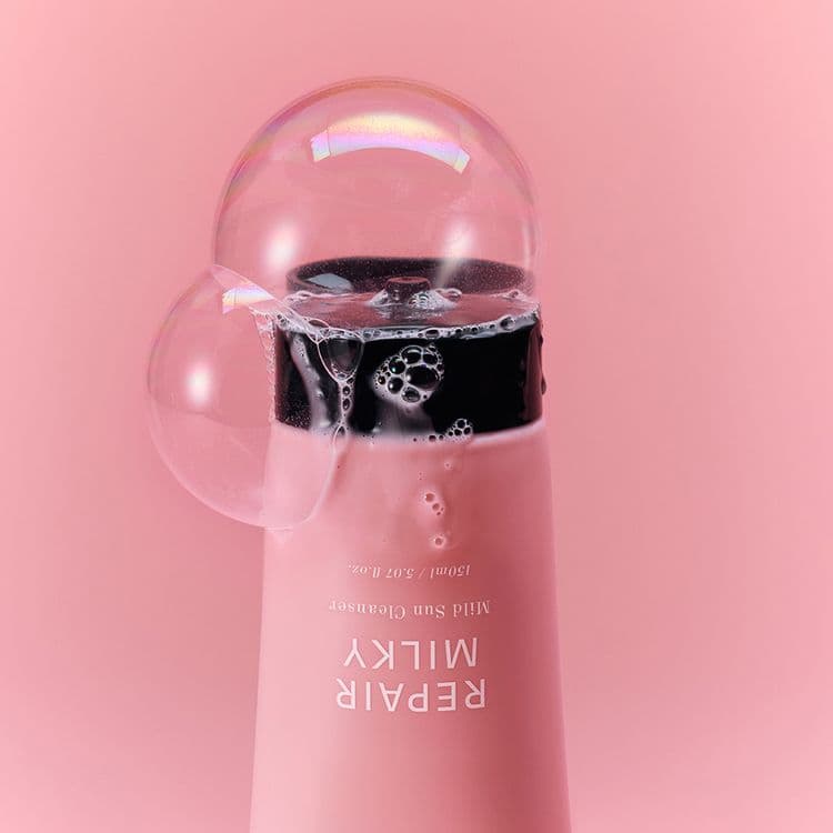 Shaishaishai Repair Milky Mild Sun Cleanser