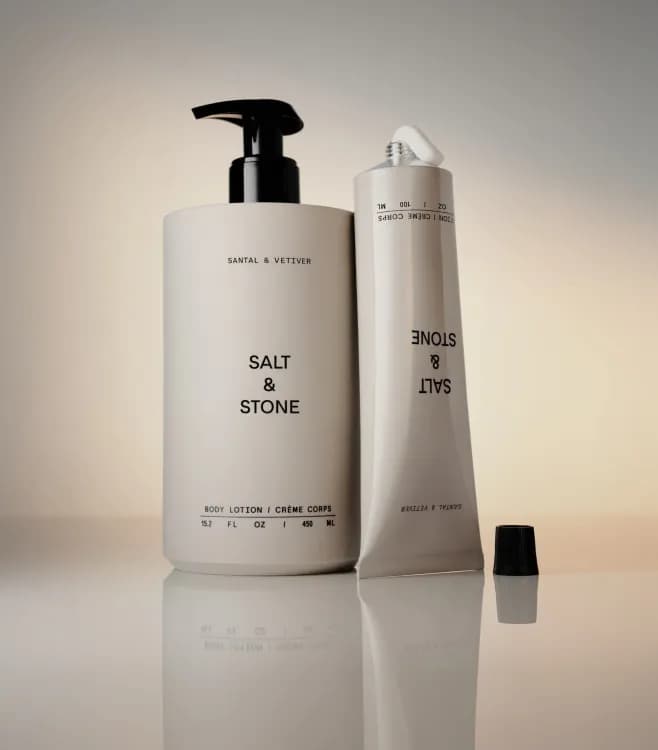 Salt & Stone Body Lotion 450ml (santal & Vetiver)