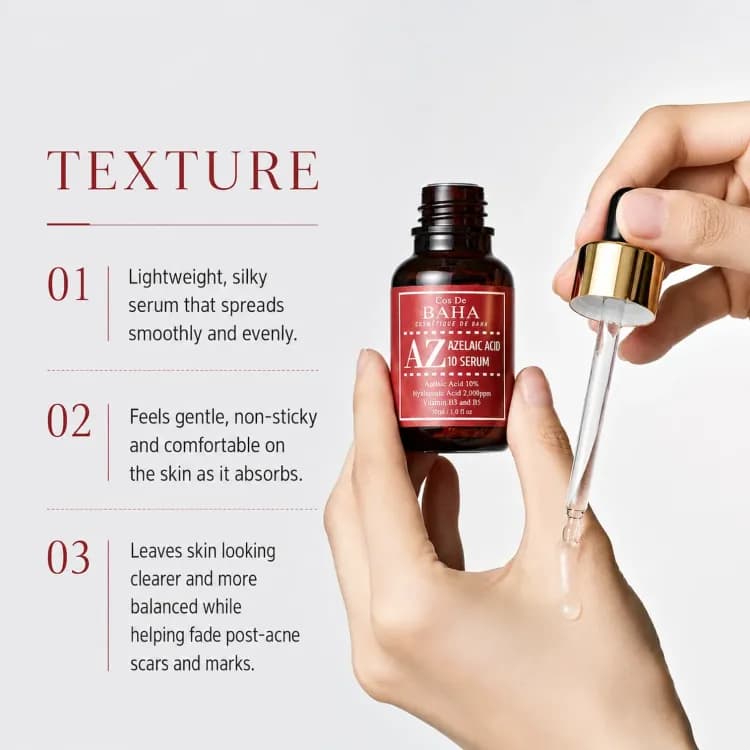 Cos De Baha Azelaic Acid 10% Serum 30ml