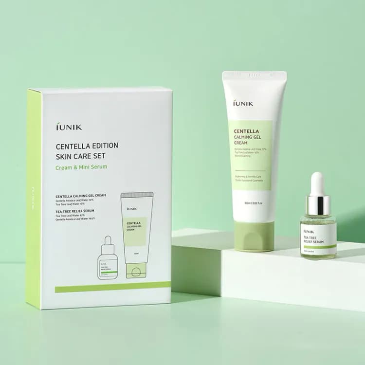 Iunik Centella Edition Skin Care Set Cream&mini