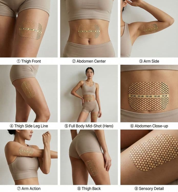Fat Lab Bromelain Microcirculation Patch (8ea)