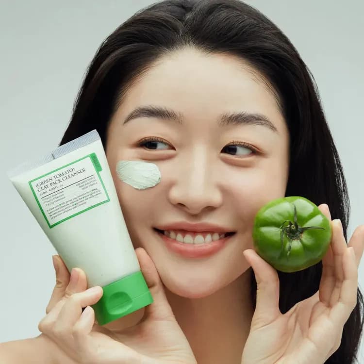 Fully Green Tomato Clay Mask Cleanser 120ml