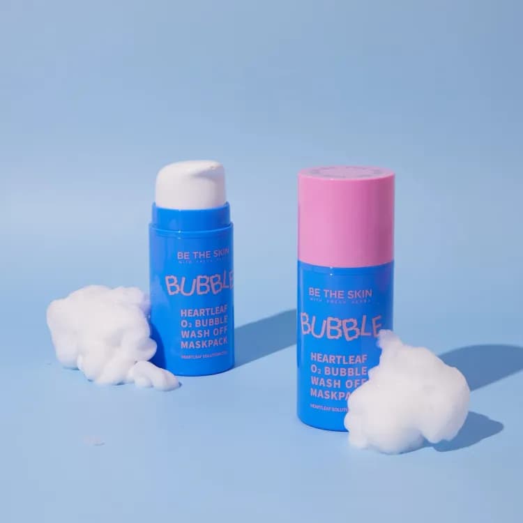 Be The Skin Heartleaf 02 Bubble Wash Off Mask Pack