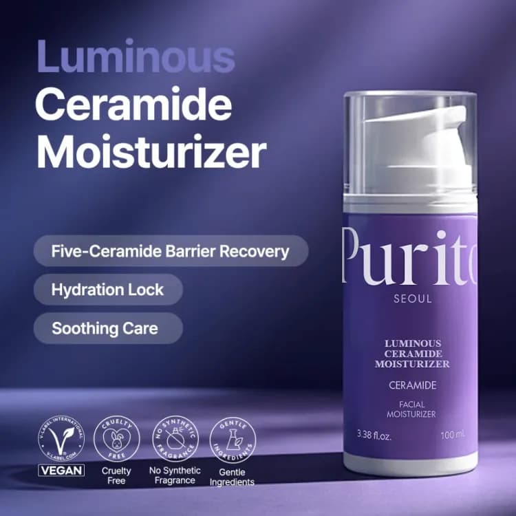 Purito Seoul Luminous Ceramide Moisturizer 100ml