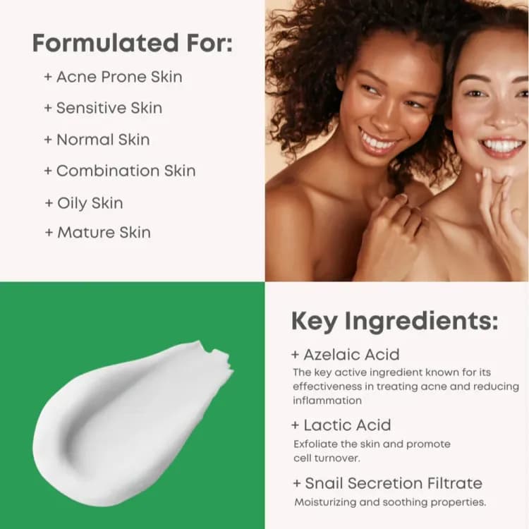 Nine Less A-control Azelaic Acid Cream 50ml