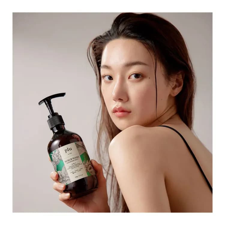 Plu Scrub Wash Raspberry Mint 500g