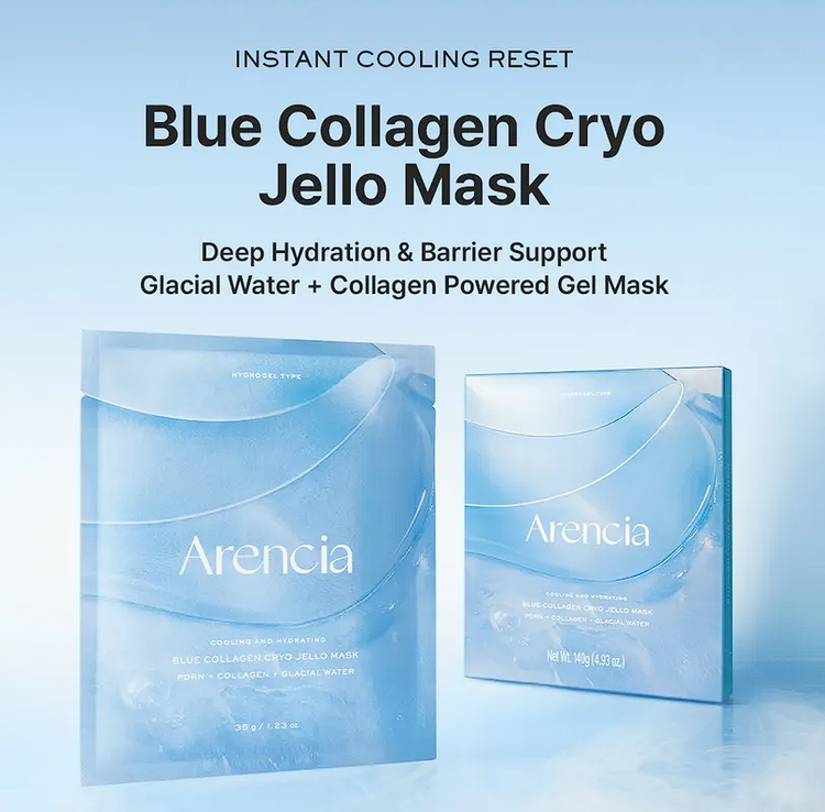 Arencia Blue Cryo Jello Mask 1ea
