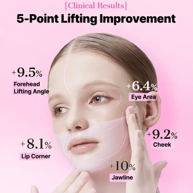 Cosrx Peptide Collagen Glow Hydrogel Mask