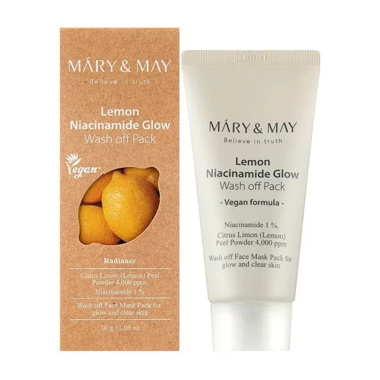 Mary&may Lemon Wash Off Pack 30g